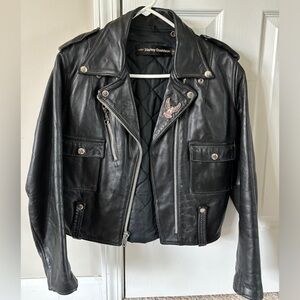 Harley-Davidson vintage leather moto jacket